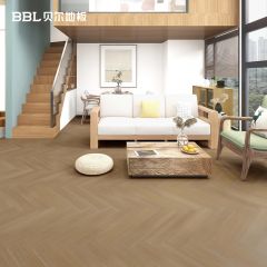 貝爾地板SPC生態石晶地板人字拼6mmBBL-SS6-6002630*126*6+0(0.5)/16P